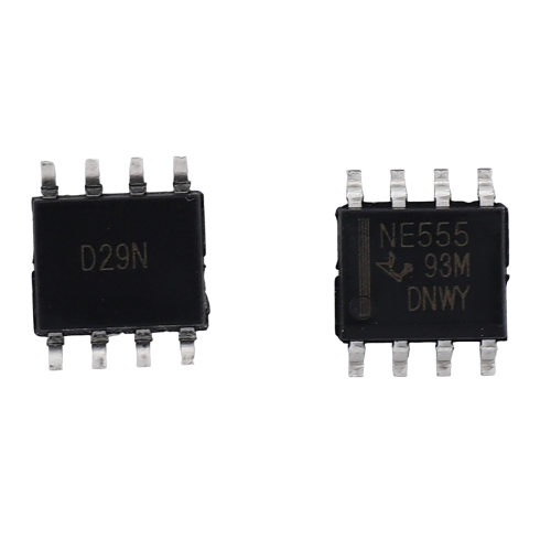 10 st 8-polig IC SMD-timer NE555 1