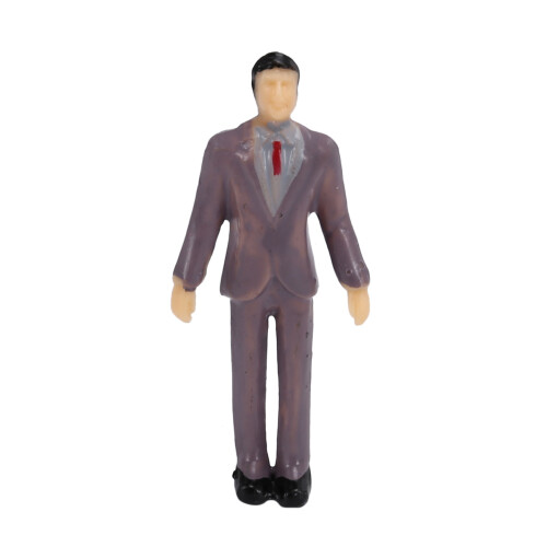 50 τεμάχια Μοντέλο Ανθρώπων σε Κλίμακα G 1:30 με Μικτή Ζωγραφική, Τρένο, Πάρκο, Οδός 1