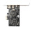 Κάρτα ελεγκτή PCI Express x1 PCI-E FireWire 1394a IEEE1394 3 θυρών 5
