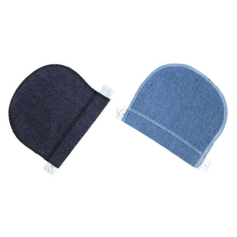 (As show, One size) 2 Pcs Elastic Pants Waist Extender Durable Buttons Extender Pads for Pregnant Women Expectant Mother-image-OPC-PGZ7FJZ-NEW