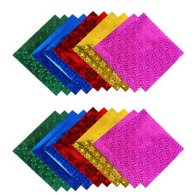 (As show, One size) 100pcs Origami Paper Craft Folding Paper Children Handmade Color Paper