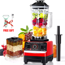 4500w Commercial Blender 2Jugs Food Processor Mixer Smoothie Juicer Ice Crusher