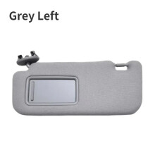 (Gris gauche) Pour Toyota Auris Corolla 2008 - 2013 Pare-soleil intérieur de voiture avec miroir Beige