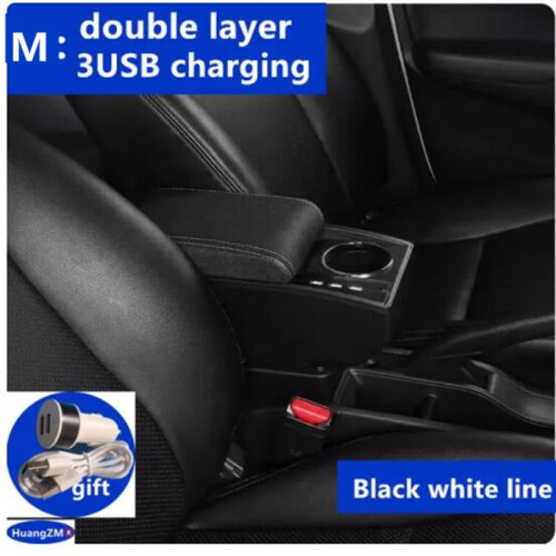 Protezione della copertura del bracciolo in PU per Tesla Model Y Juniper & Model 3 Highland 2025 2026 Supporto per occhiali da sole in silicone Vassoio bracciolo Organi  34