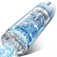 (Masturbateur Cup) Masturbateur automatique pour homme, machine à sucer et à vibrations, jouet sexuel