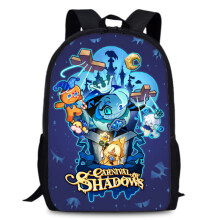 (Style 11) Run Cookie Kingdom School Backpack Oxford Fabric Curved Straps For Unisex Kids