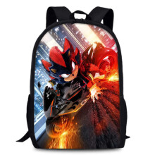 (Style 11) Hedgehog The Sonic 3 Backpack Oxford Large Capacity School Bookbag Unisex Bag