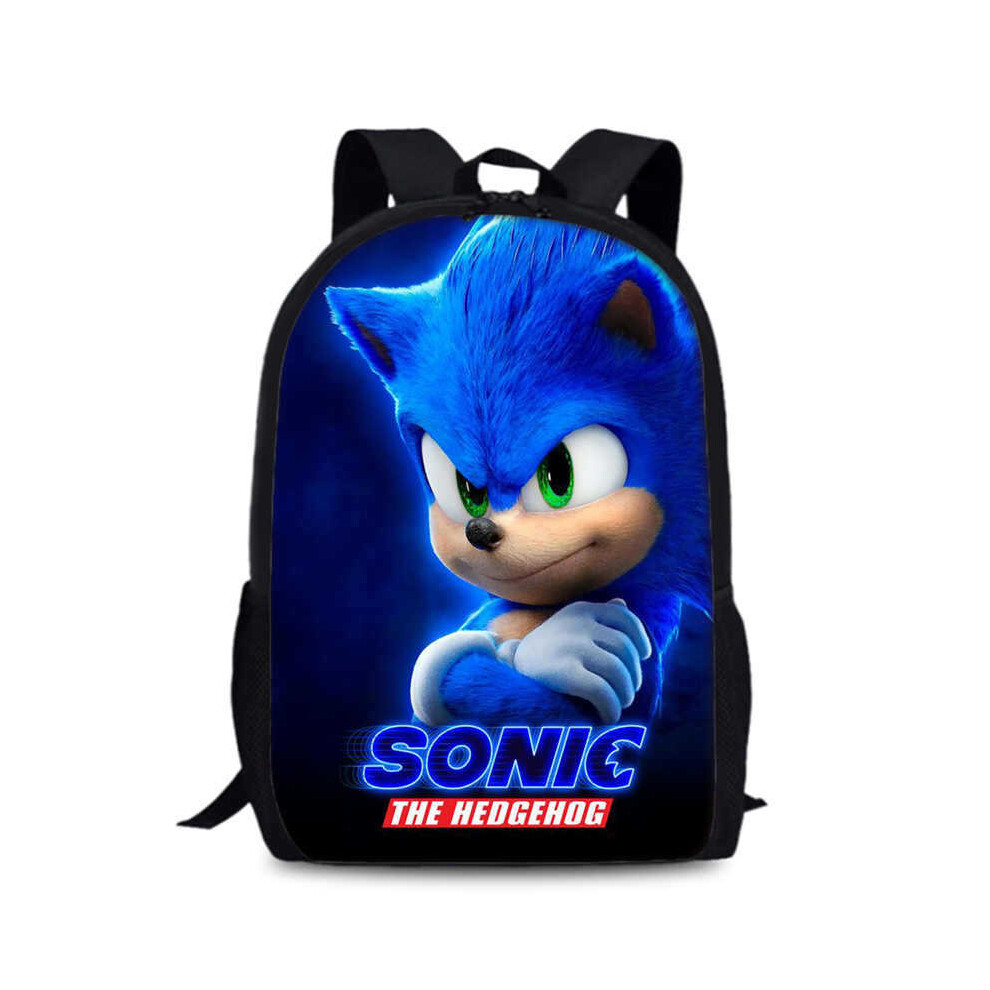 (Style 7) Hedgehog The Sonic 3 Backpack Oxford Large Capacity School Bookbag Unisex Bag