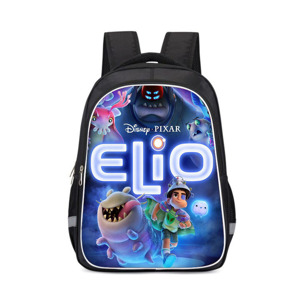 (Style 1, 33*28*16cm) Elio Stylish Print Laptop Backpack 16in Water Resistant Daypack Oxford Gift-image-OPC-PGZ8HZP-NEW