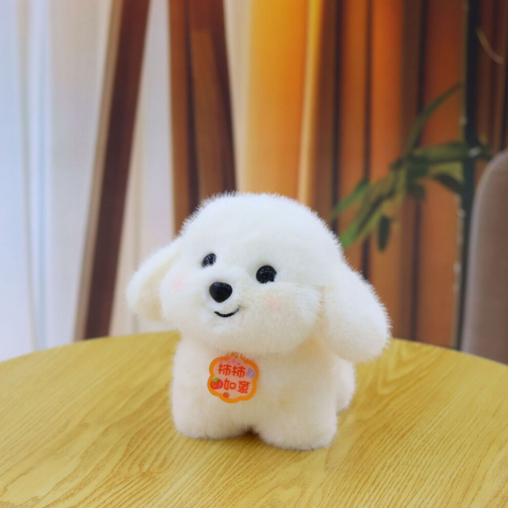 (White Tag) Dog Soft Plush Toy With Pp Cotton Filling Perfect Gift For Lovers Animal-image-OPC-PGZ8KX9-NEW