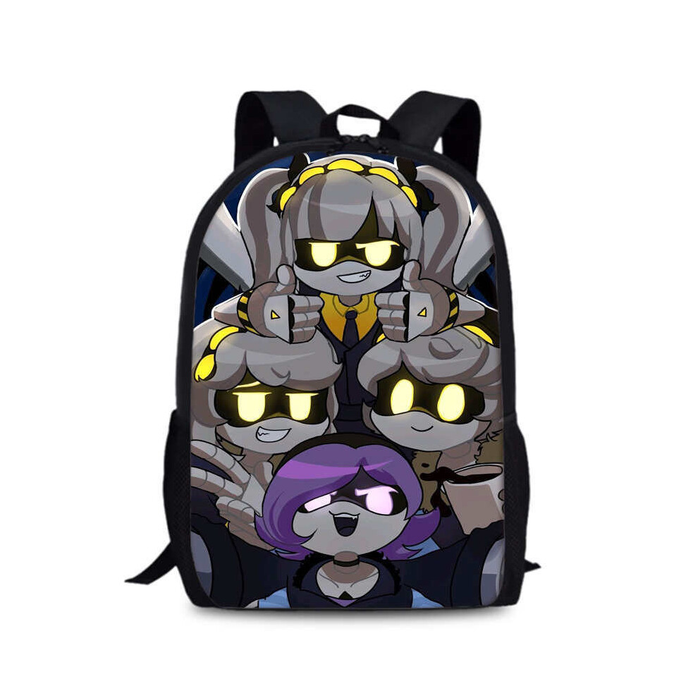 (Style 1) Drones Murder Anime Backpack Oxford Spacious School Bags Gifts Children For