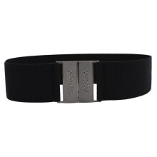 (StyleGGGGGG) Classy Waist Elastic Band For Women In Timeless Black Color Perfect For Creating Stylish Outfits With Dresses Coats And Offered