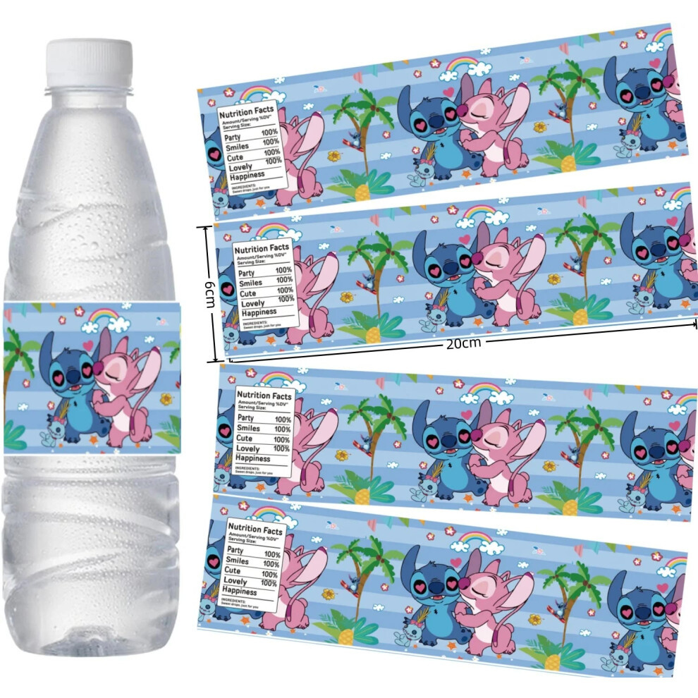 (10pcs-2) Lilo&Stitch Birthday Party Supplies Bracelets Sticker Mask for Kids Pinata Goody Bag Fillers Blue Stitch Pink Angel Party Favor-image-OPC-PGZ9FBR-NEW