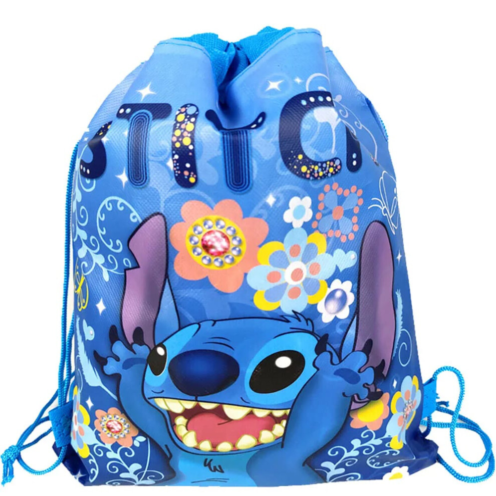 (bags-1pcs) Lilo&Stitch Birthday Party Supplies Bracelets Sticker Mask for Kids Pinata Goody Bag Fillers Blue Stitch Pink Angel Party Favor-image-OPC-PGZ9FB8-NEW