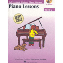 Piano Lessons Book 2 amp Audio by Hal Leonard Student Piano Library Ot