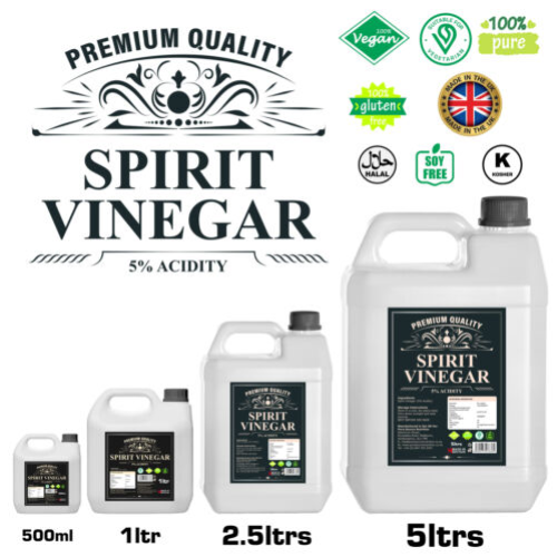 Distilled White Vinegar Pickling / Cooking / Marinating / Cleaning 5 Litres 1