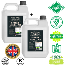 Distilled White Vinegar Pickling / Cooking / Marinating / Cleaning 10 Litres