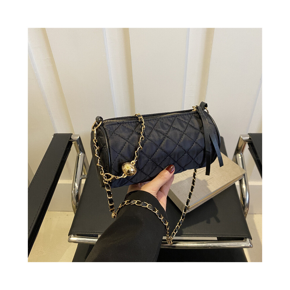 (Black)Petit sac à main léger en paille Colorblock accrocheur petit sac à main pour un style sans effort