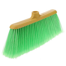 (As show, One size) Plastic Broom Head Durable Cleaning Broom Head Replacement Broom Accessories
