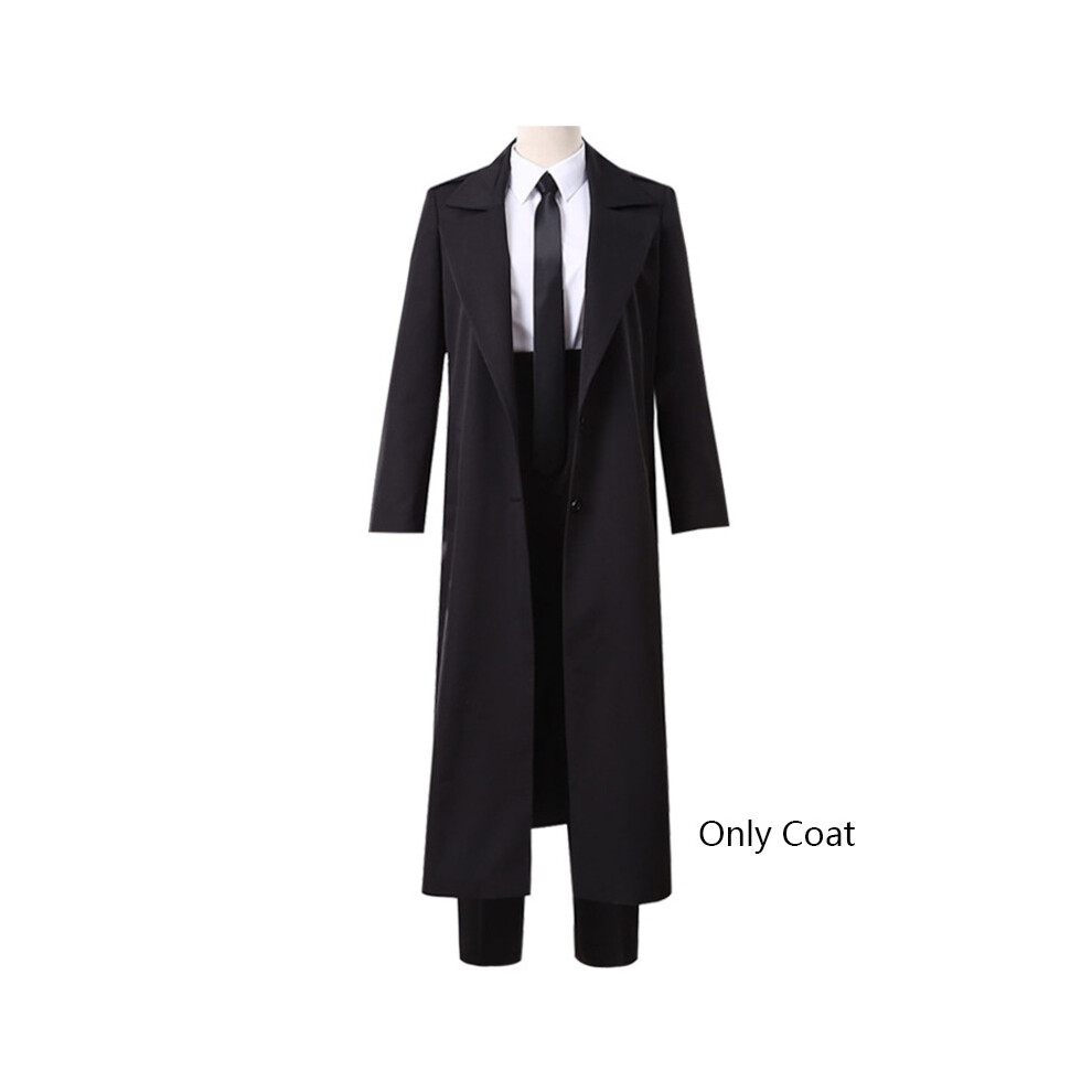 (Coat,L)Tronçonneuse Homme Makima Cosplay Costume Halloween Fête Costume Chemise Uniforme Pantalon