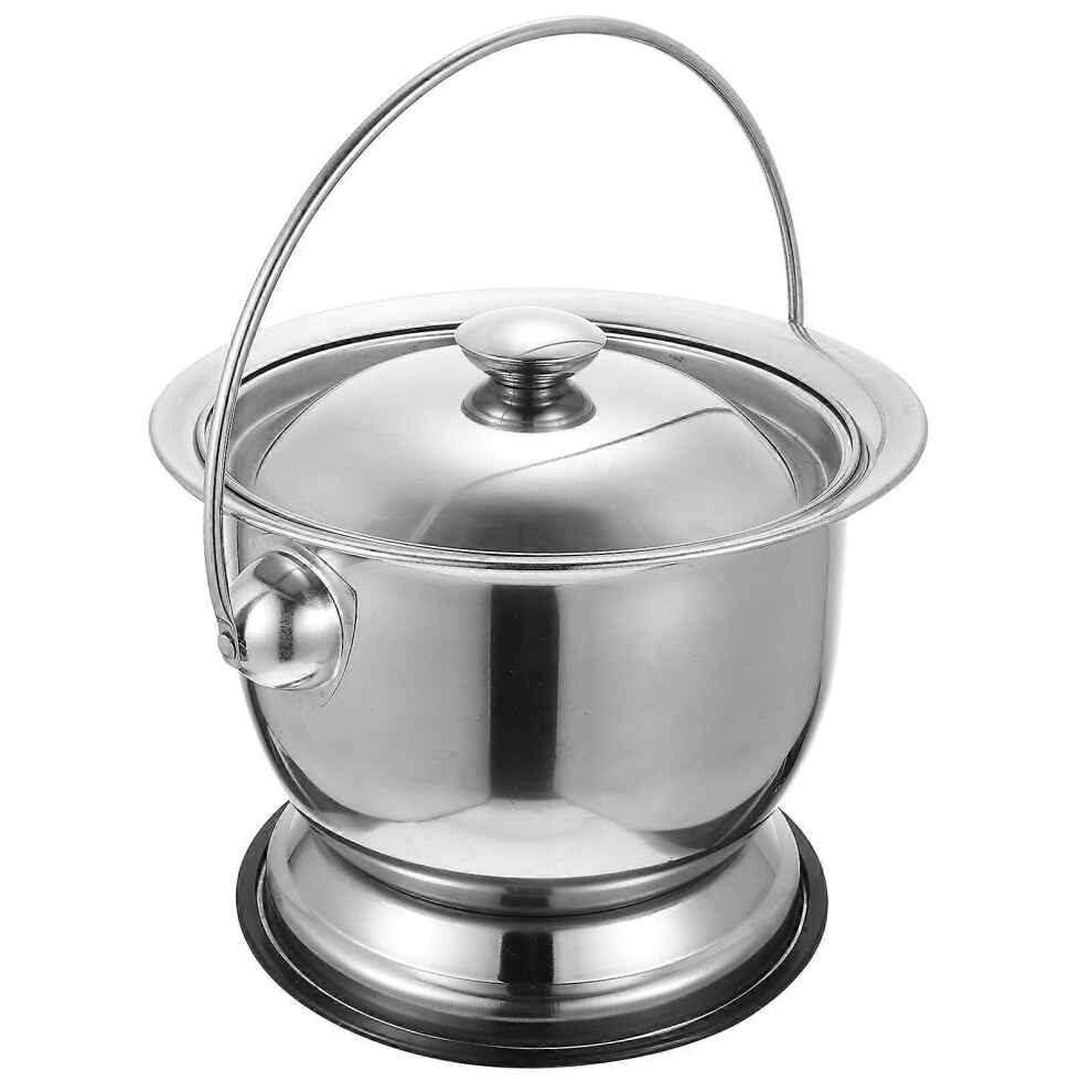 (As Show, One Size) Car Urinals Men Piss Pot Urine Bucket Lid Travel Potties Portable Bedpan Bedpans Pee Bottle 6974185864914