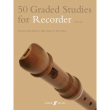 50 Graded Studies for Recorder by By composer Sally Adams By composer