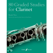 80 Graded Studies for Clarinet Book Two by Paul Harris John Davies Pap