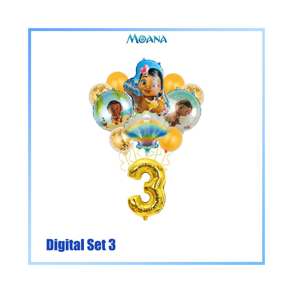 (Digital Set 3, 10inch) Disney Moana Birthday Decorations Tableware Cups Plates Balloons Kit Baby Vaiana Moana 2 Theme Kids Happy Party Deco Supplies-image-OPC-PGZBGQT-NEW