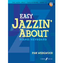 Easy Jazzin About Piano by By composer Pam Wedgwood Other Book