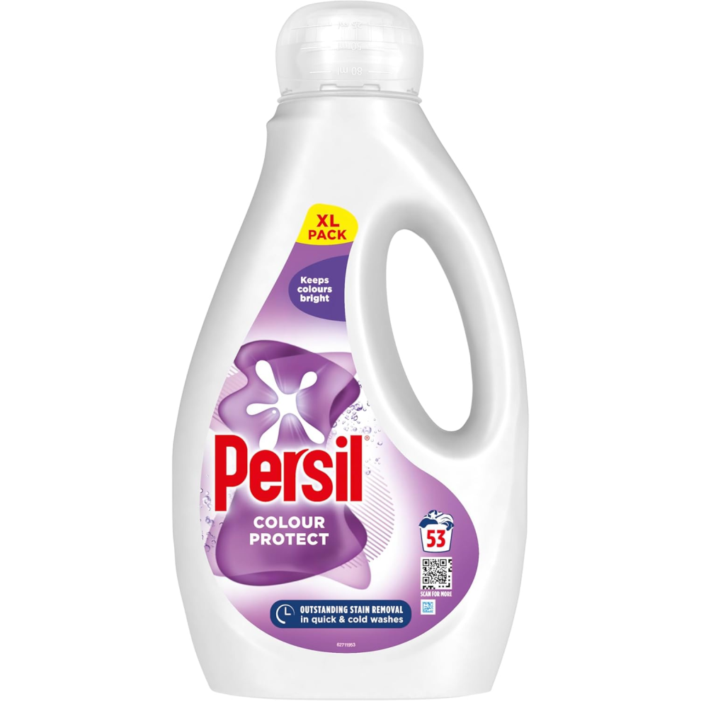 Persil Colour Laundry Washing Liquid Detergent keeps colours bright outstanding stain removal in quick & cold washes 53