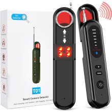 (Acrylonitrile Butadiene Styrene (ABS)) Hidden Camera Detectors, Portable Anti Spy Camera Finder GPS Tracker Detector for Travel, Hotels, Car