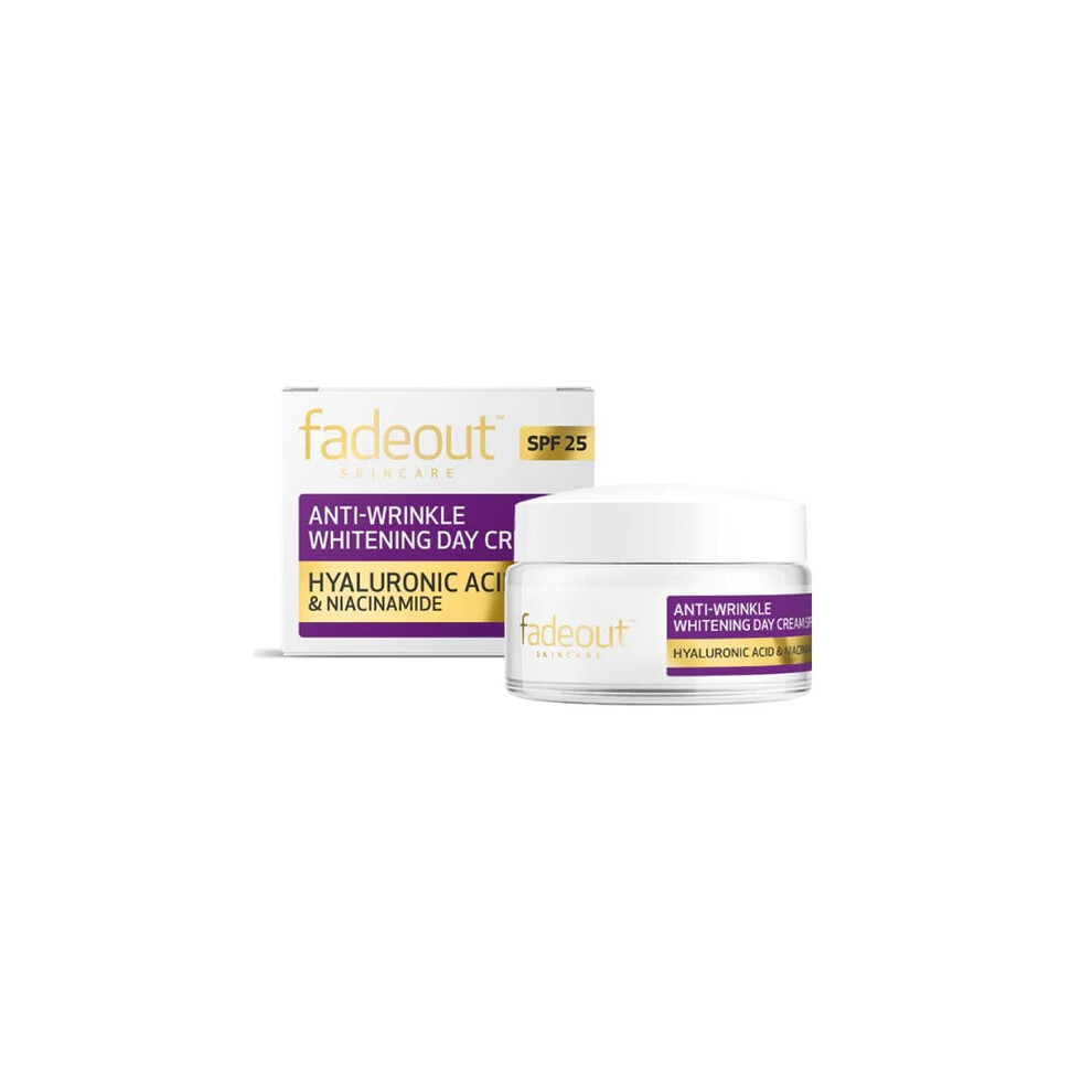 Fadeout Anti Wrinkle Day Spf25 - 50Ml | Beauty Moisturizer For Women Cream