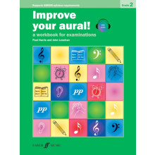 Improve your aural Grade 2 by John Lenehan Paperback Book