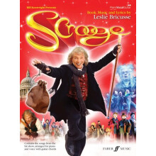 Scrooge The Musical by Leslie Bricusse Paperback Book