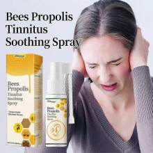 Propolis Tinnitus Care Spray Relieves Tinnitus and Ear Discomfort and Cleanses Earwax Ear D