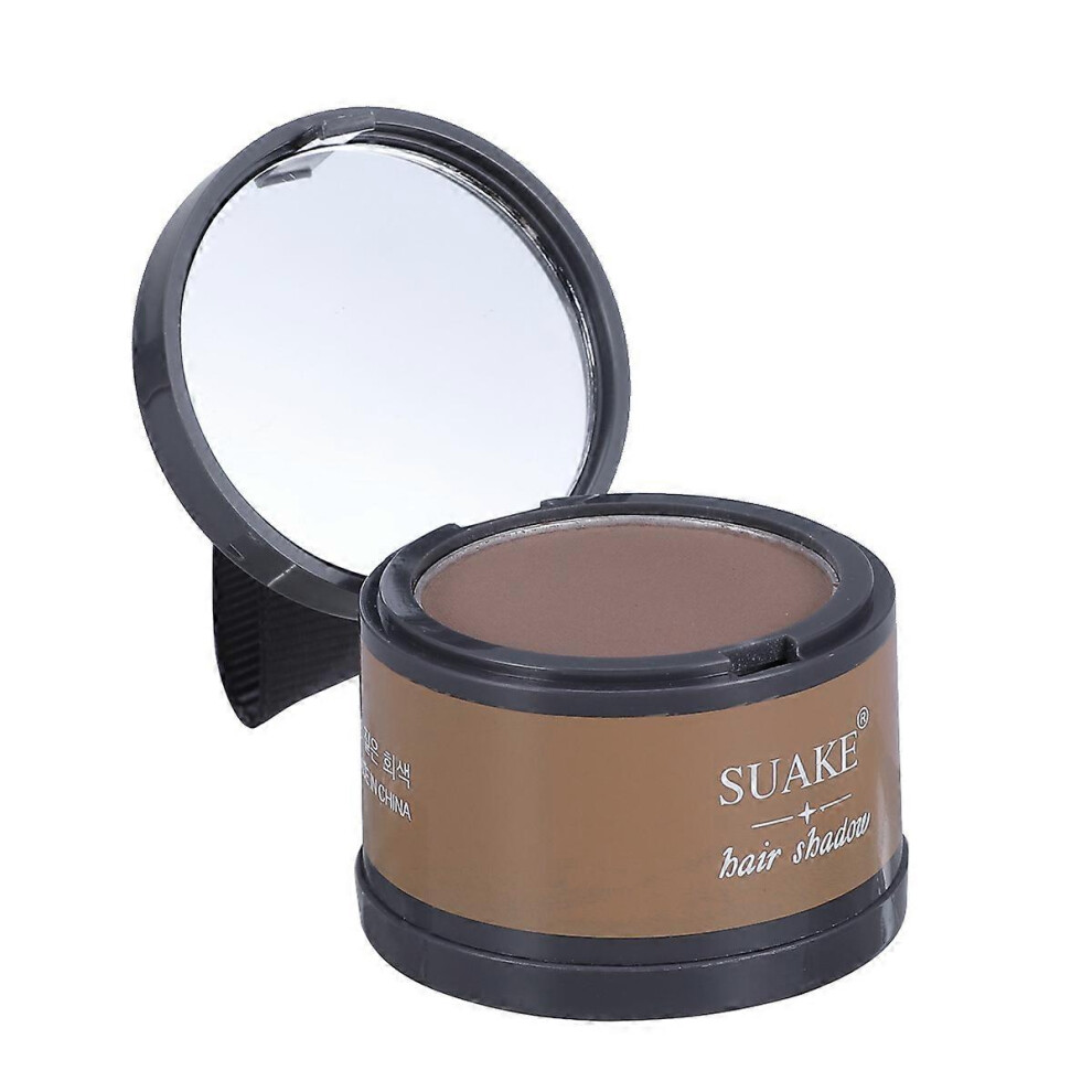 (As show, One size) 1PC Hair Line Shadow Hairline Makeup Fluffy Thin Hair Concealer Coverage Powder (3#)