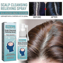 Scalp Care Spray Scalp Moisturizing Cleansing Thick Hair Repair Skin Moss Car