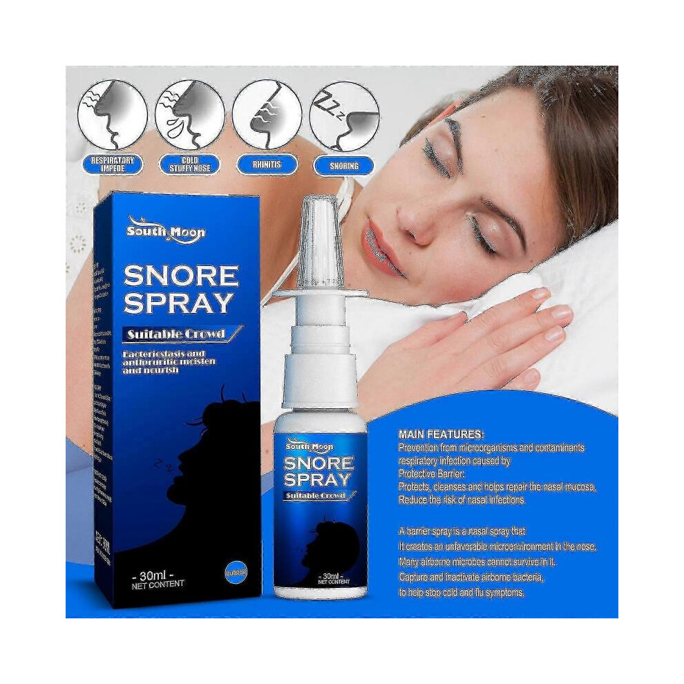 Herbal Anti-Snoring Spray Relieves Nasal Snoring Anti-Snoring Spray Nasal Plant
