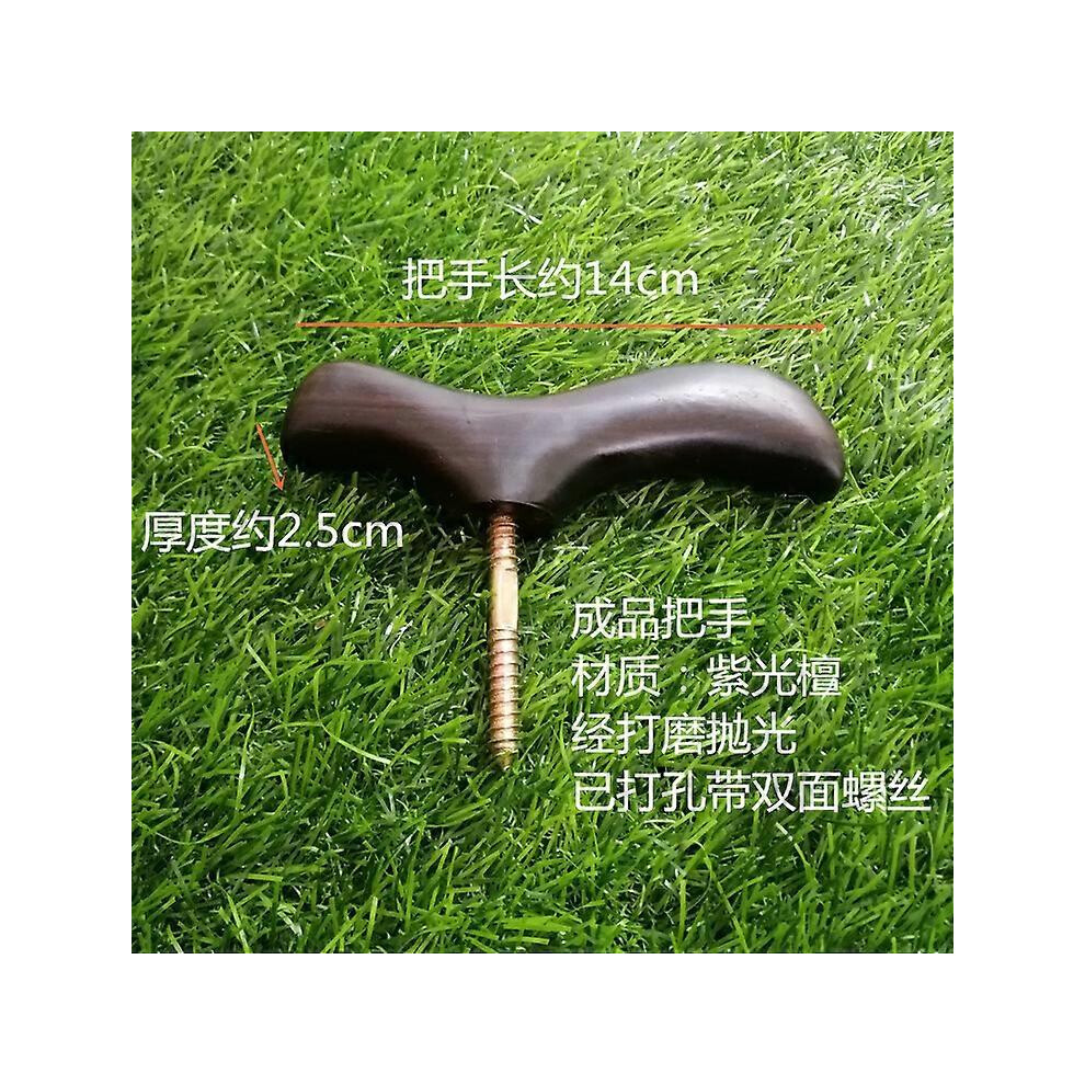 (As show, One size) Walk Stick Handle Replacement Cane Knob Polished Cane Head Cane Handle