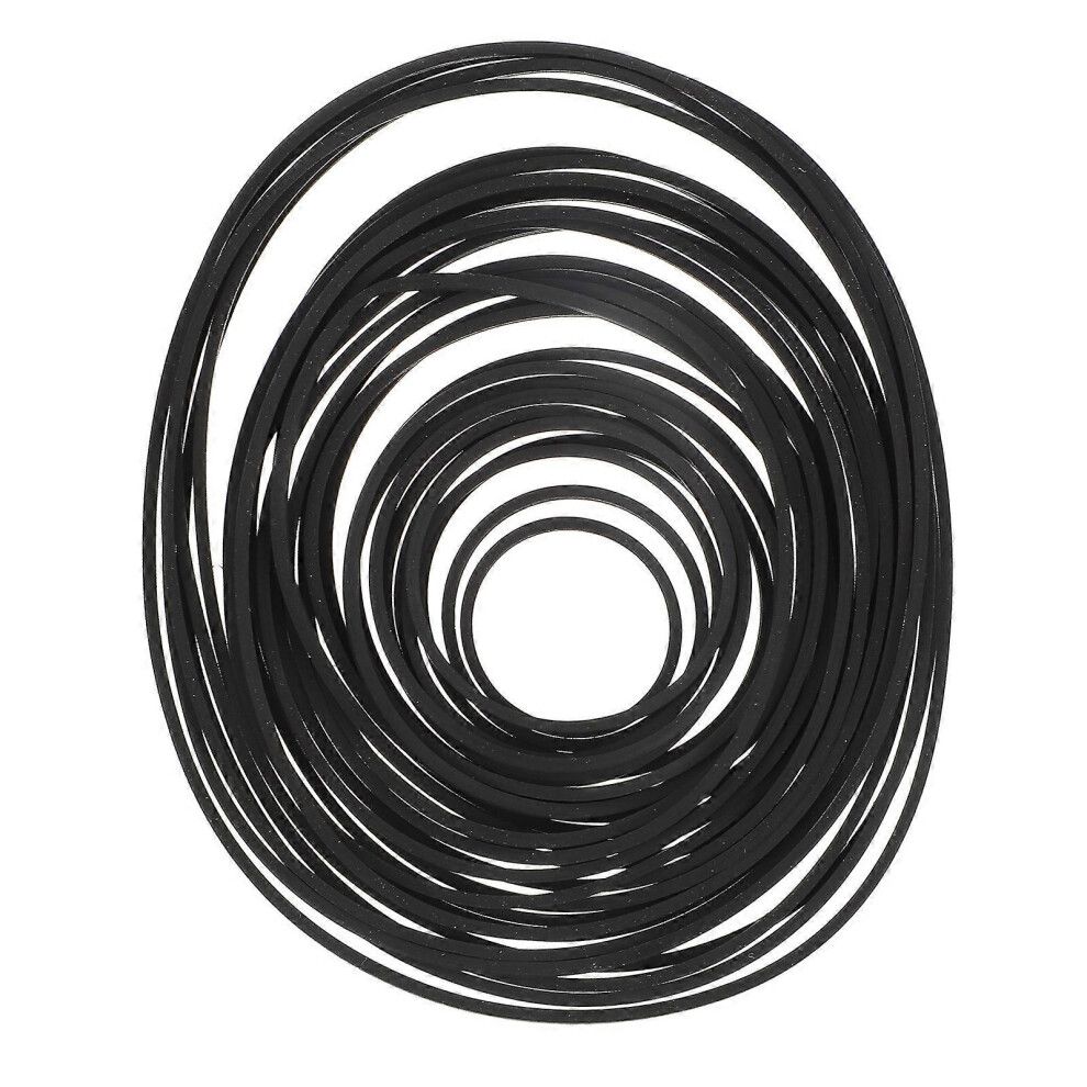 (As Show, One Size) 30 Pcs Cassette Tape Recorder Cassette Tape Machine Belt Cassette Maintenance Belts Recorder Drive Belt Repair 4069016294687