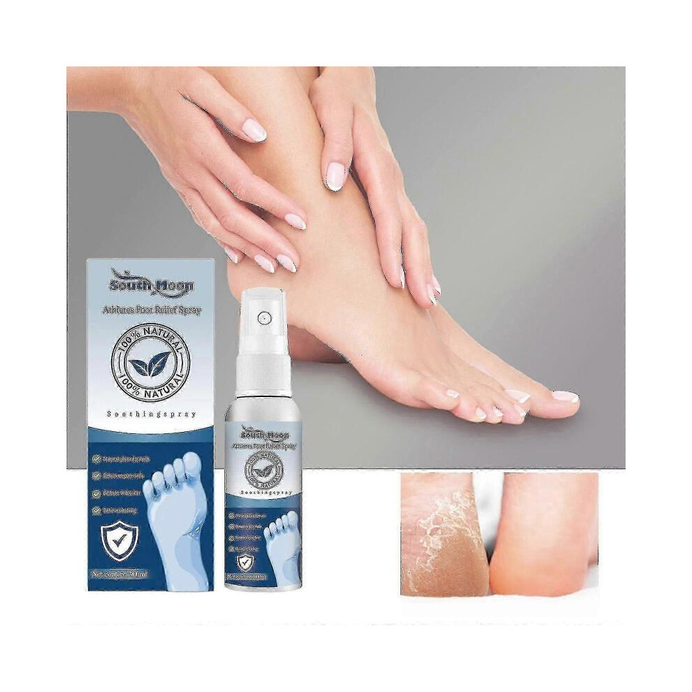 foot spray relieves sweaty, itchy, peeling, onychomycosis and foot odor, moisturizing and refreshing