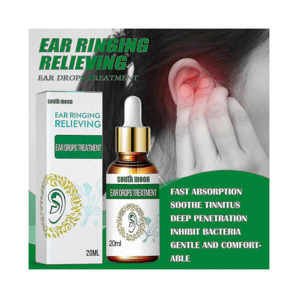Tinnitus Ear Drops Relieve Tinnitus Troubles Airplane Tinnitus Drops Ear Cans for Ear