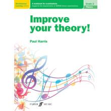 Improve your theory Grade 2 by Paul Harris Paperback Book