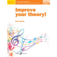 Improve your theory Grade 3 by Paul Harris Paperback Book