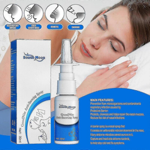 Anti-Snoring Spray - Stop Snoring, Sleep Better with  Nasal Relief D