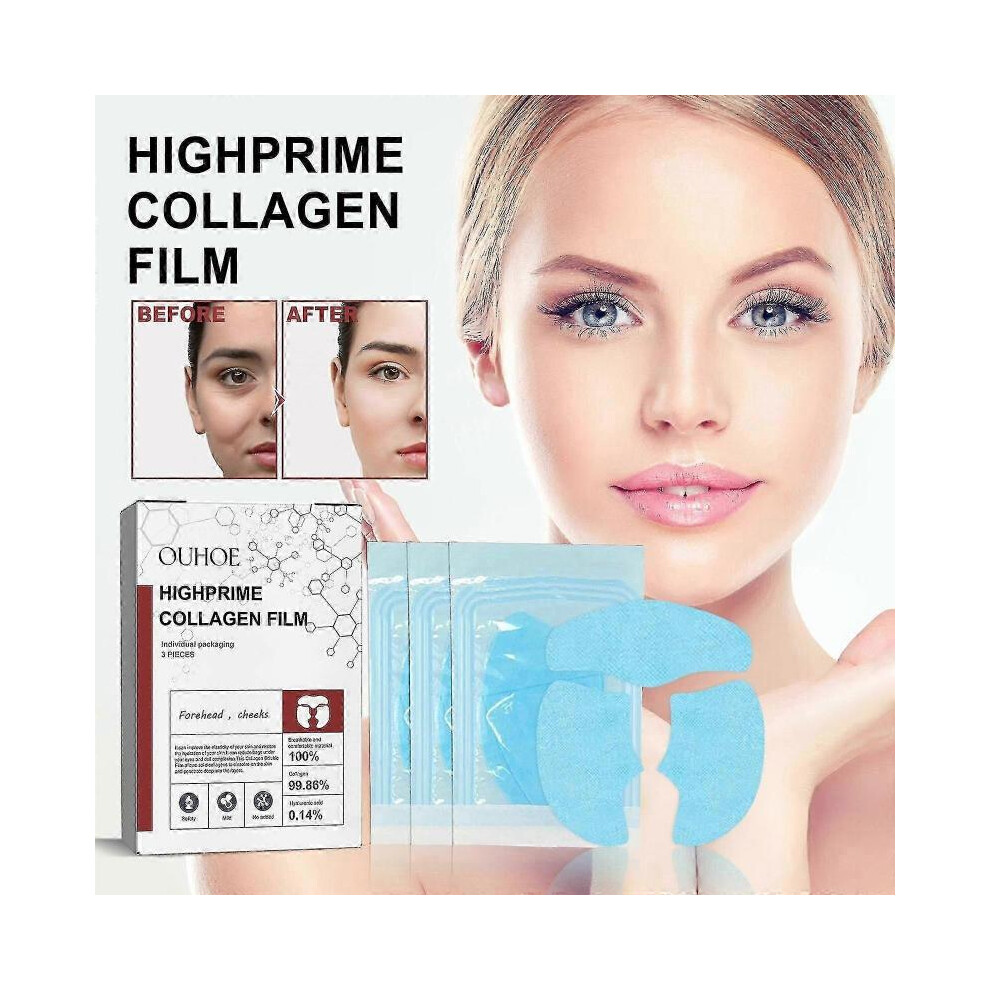 Dark Collagen Mask Fades Wrinkles, Eye Bags And Circles, Tightens Skin, Plumps And Moisturizes Eye Rejuvenation Mask