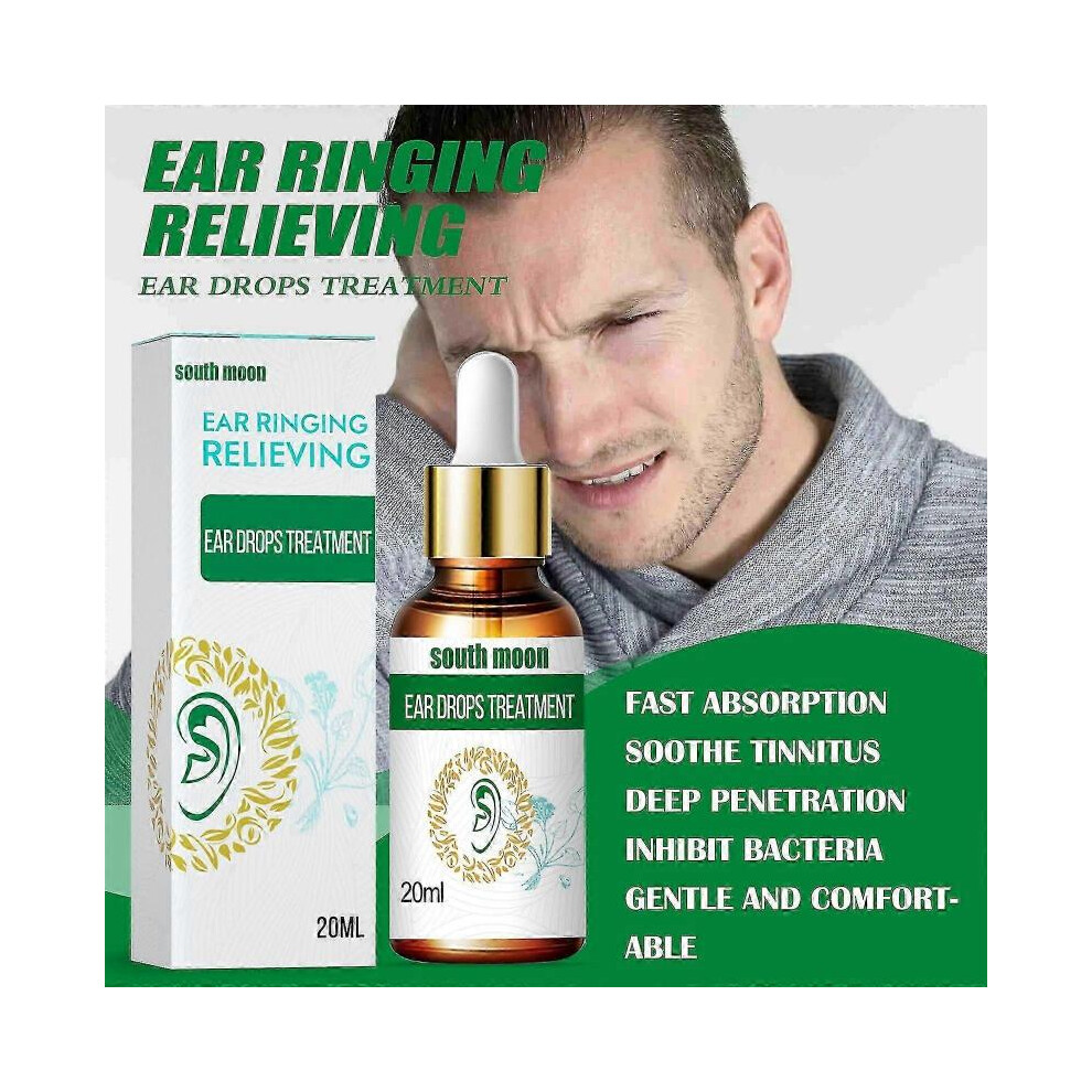 Tinnitus Ear Drops relieve tinnitus troubles, airplane tinnitus drops, ear cans, and ear buzzing Ea