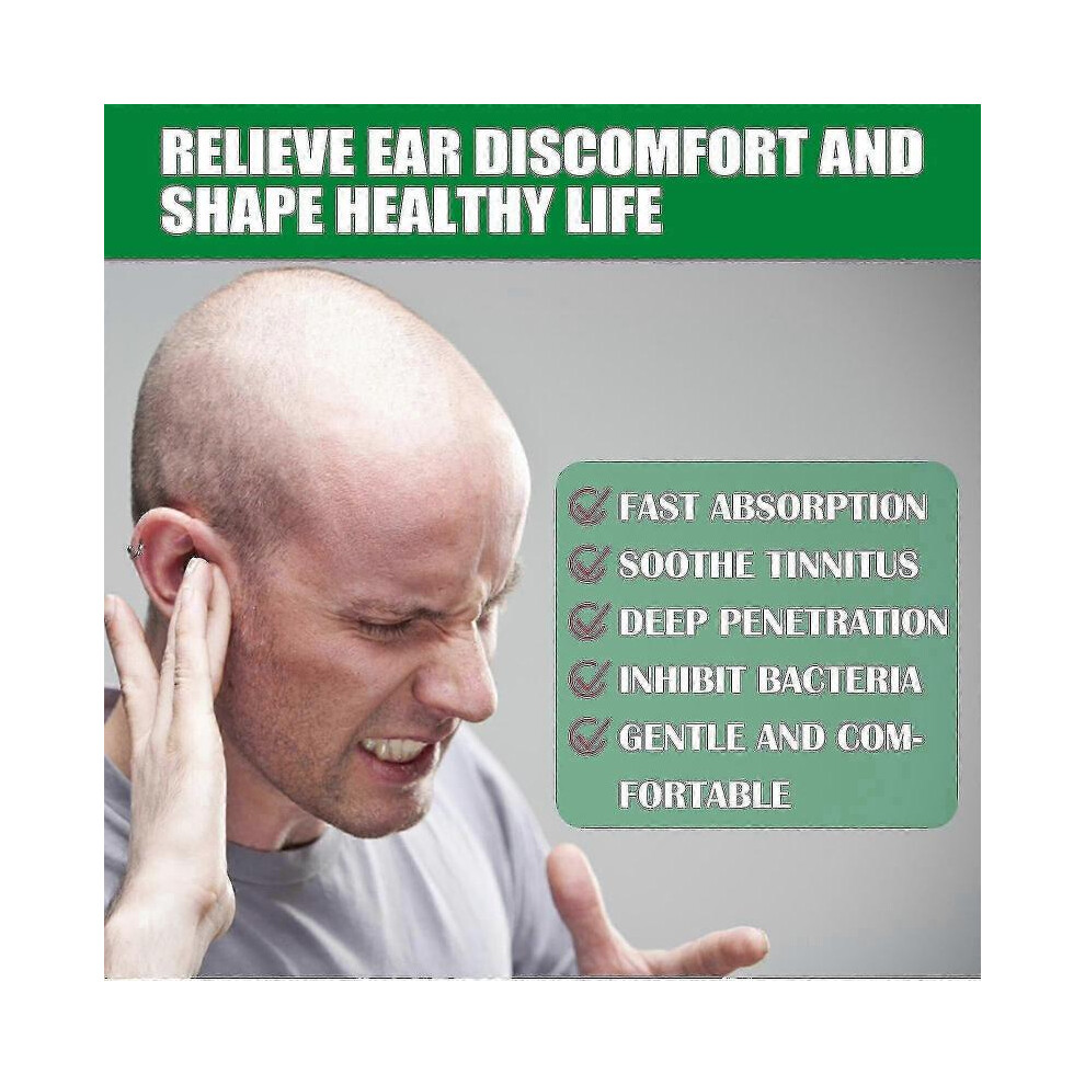 Tinnitus Ear Drops Relieve Tinnitus Troubles, Airplane Tinnitus Drops, Ear Cans, And Ear Buzzing Ear Drops1pc