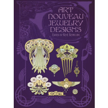 Art Nouveau Jewelry Designs by Rene Beauclair Paperback Book