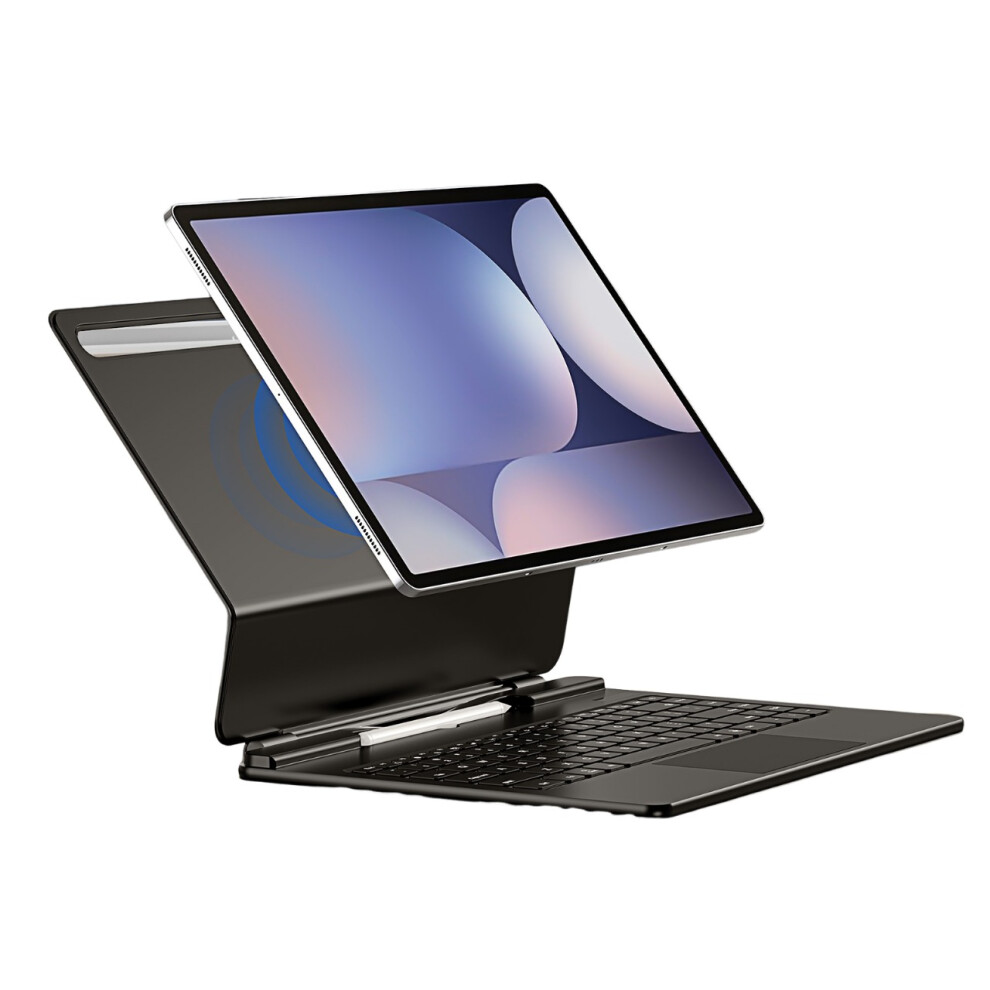 MK Series 7-Color Illuminated Bluetooth Keyboard with Protective Case for Samsung Tab S10 Ultra/S9 Ultra/S8 Ultra-image-OPC-PGZBVGP-NEW